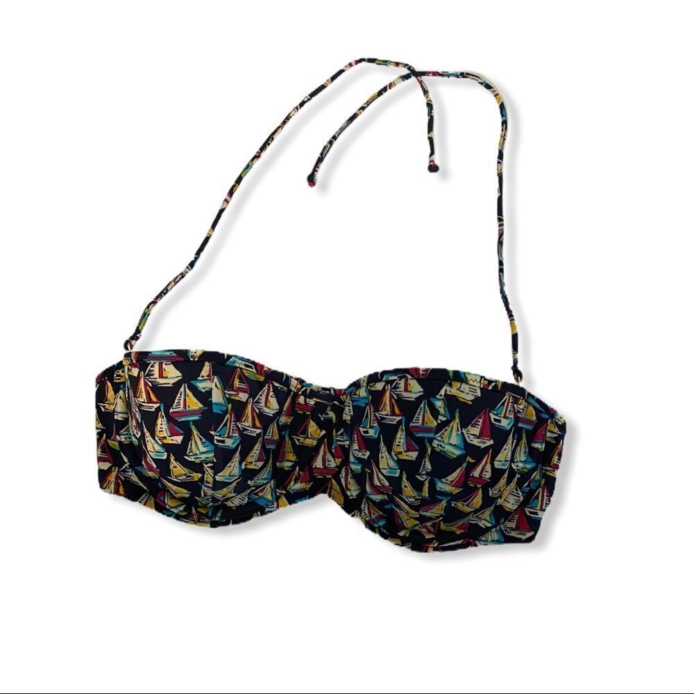 Victoria's Secret Sailboats Padded Bikini Top